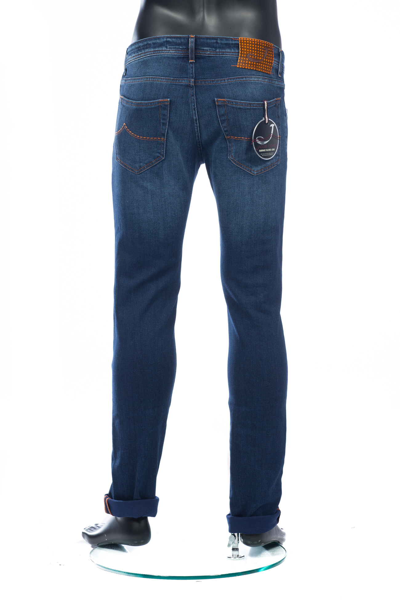 JACOB COHEN Limited Edition Style 688 Handmade Blue 385 of
