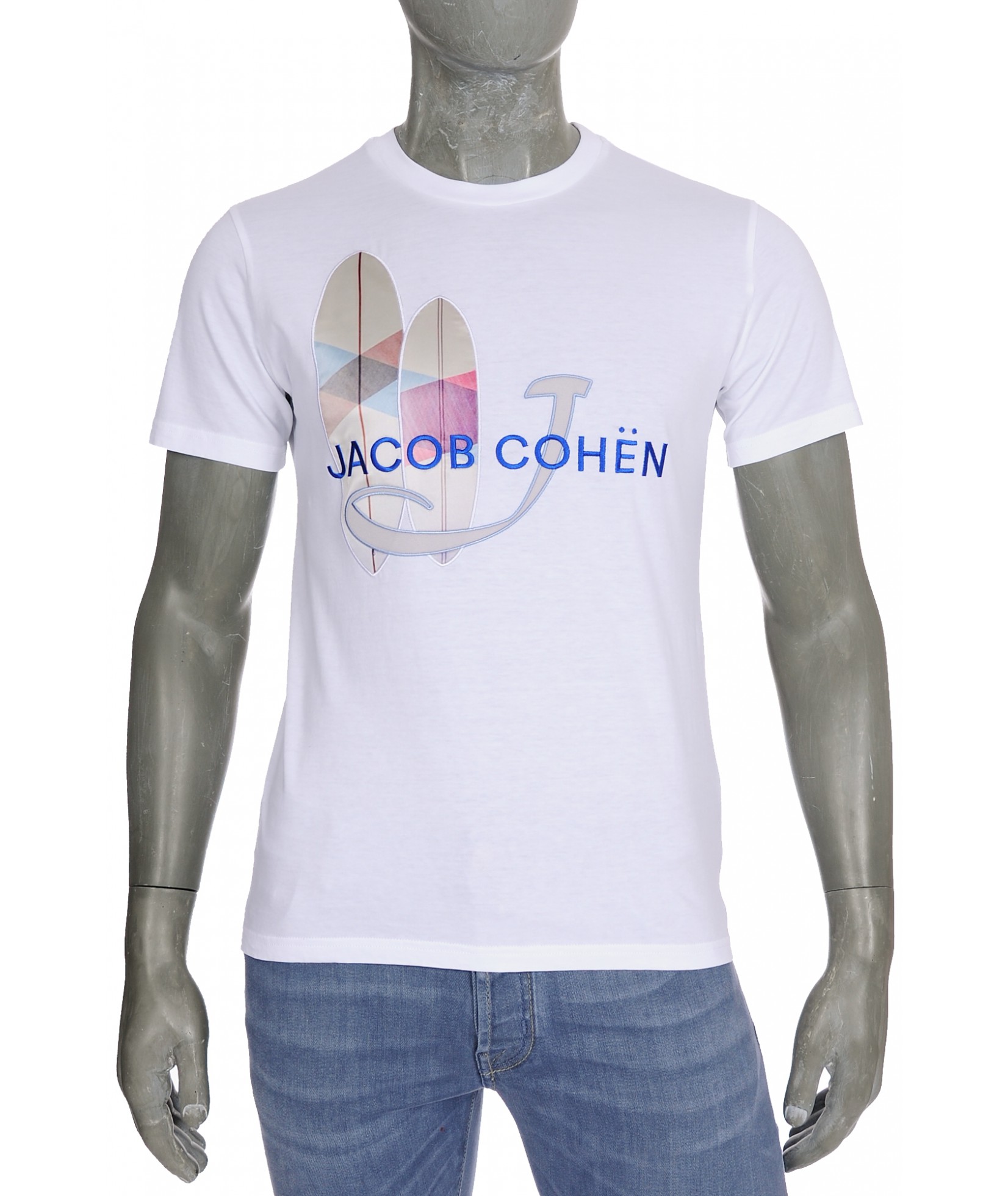 Jacob Cohen J4091 T-Shirt Blanc (32366)