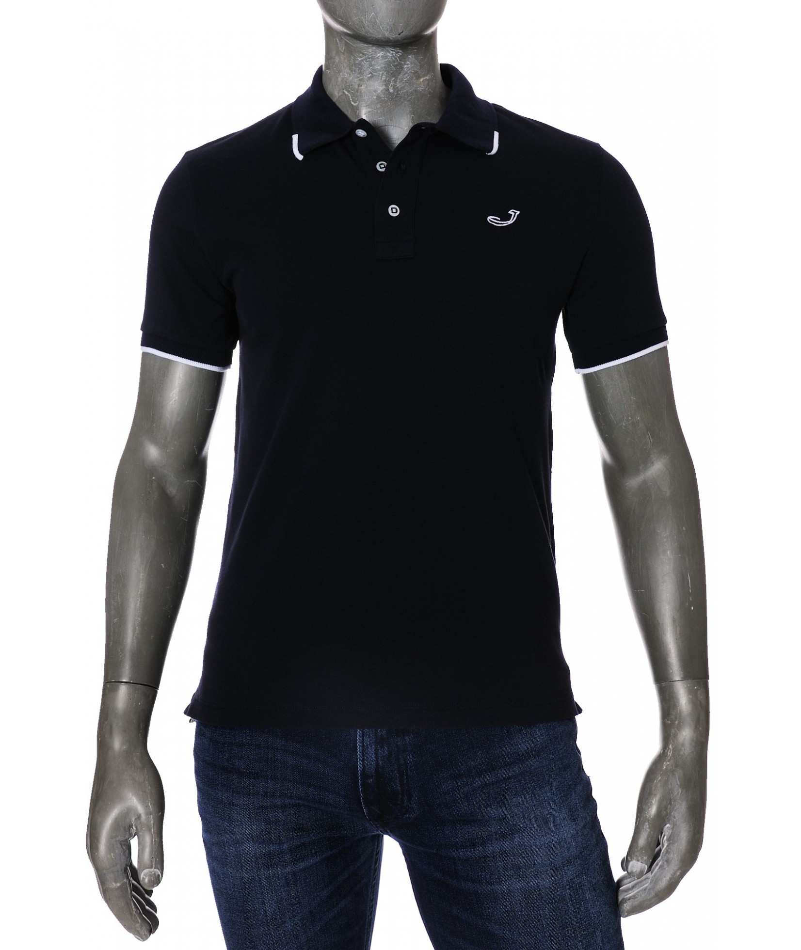 Jacob Cohen J4038 Polo Bleu Foncé (32365)