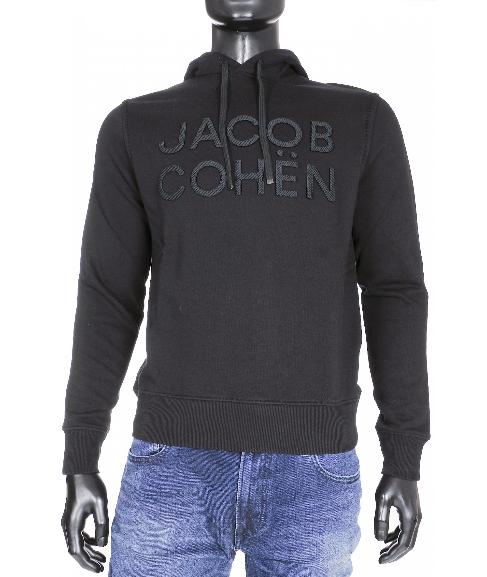 Jacob Cohen Hoodie Noir (33202)