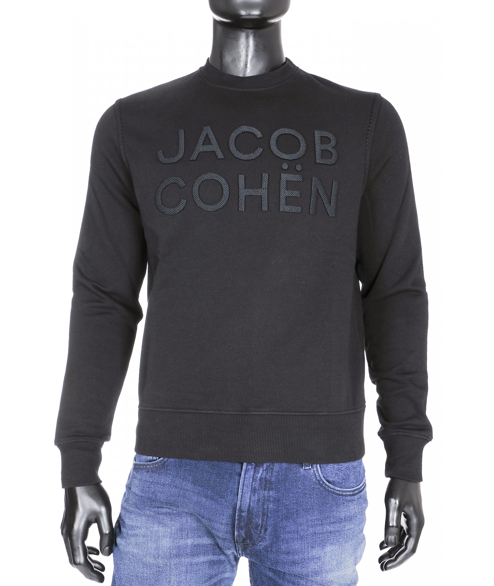 Jacob Cohen Pull Noir (33200)