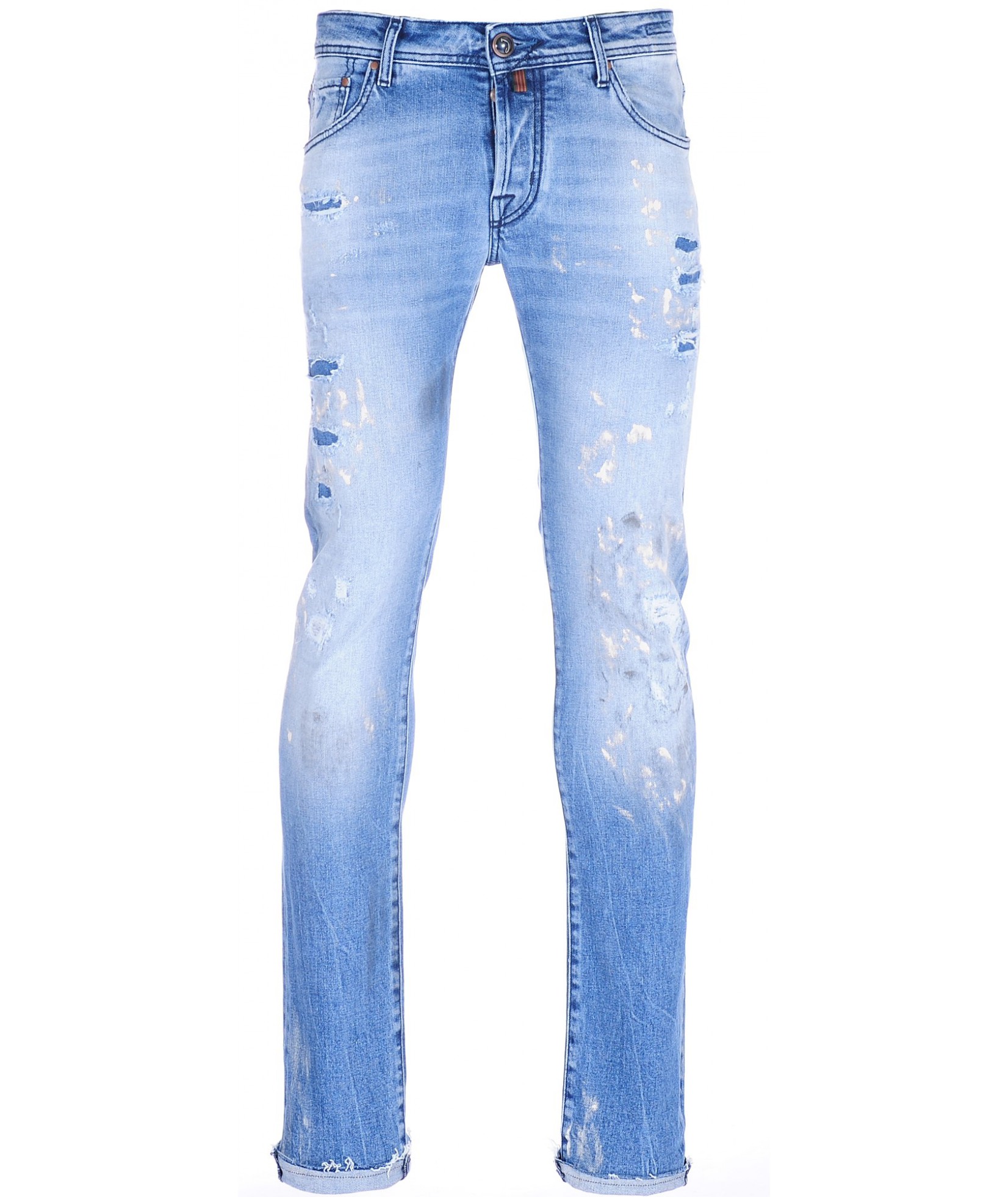 Jacob cohen distressed jeans clearance