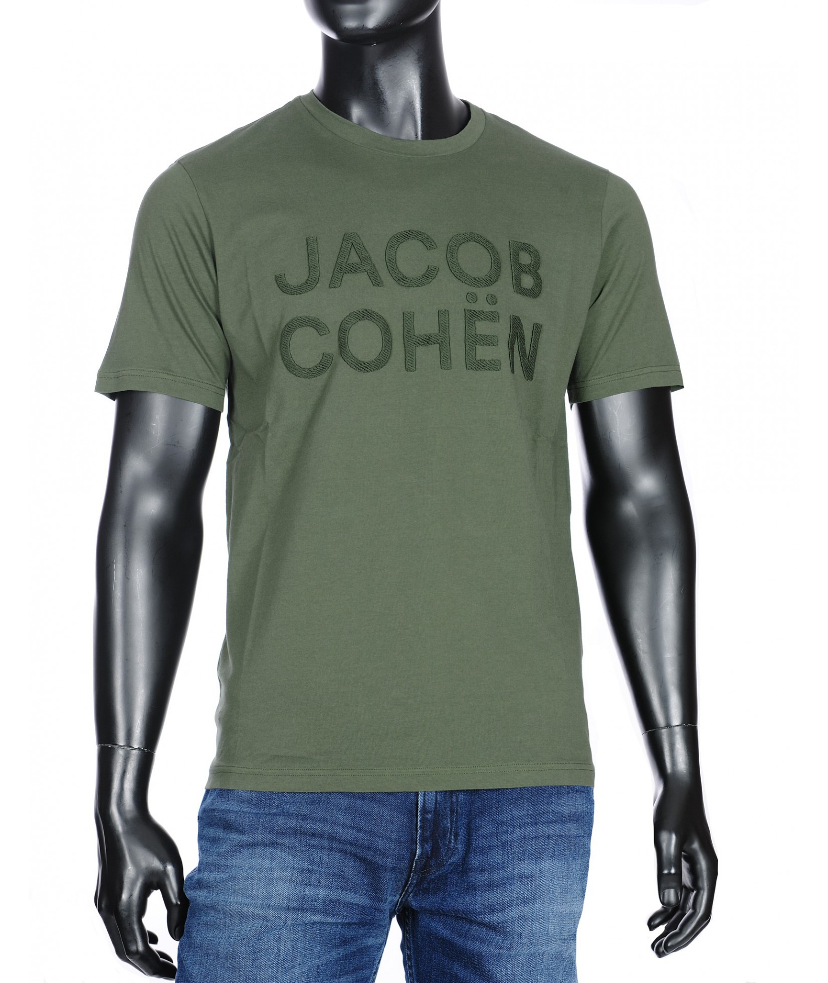 Jacob Cohen t-shirt army green (33976)