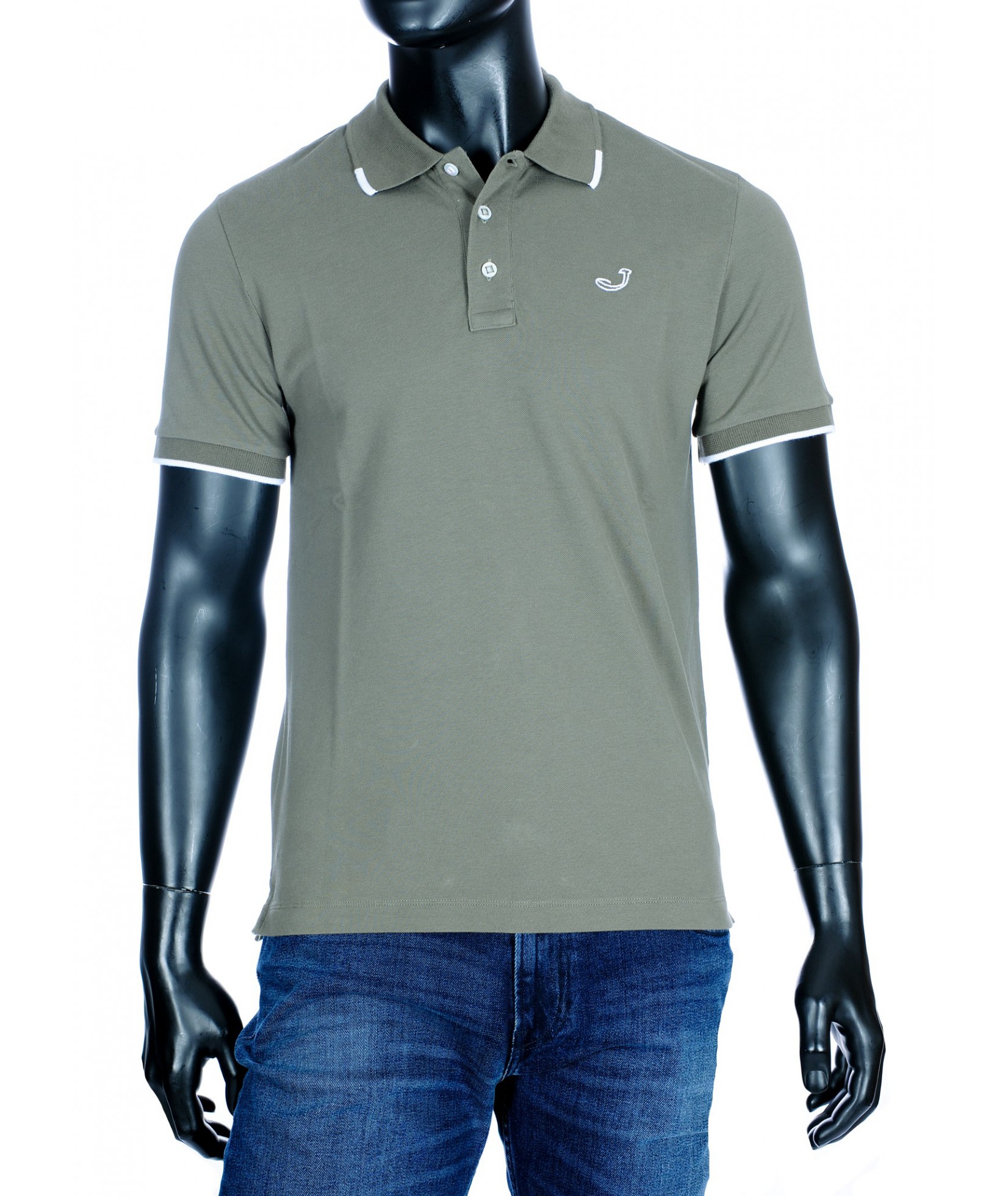 Jacob Cohën Poloshirt taupe (34368)