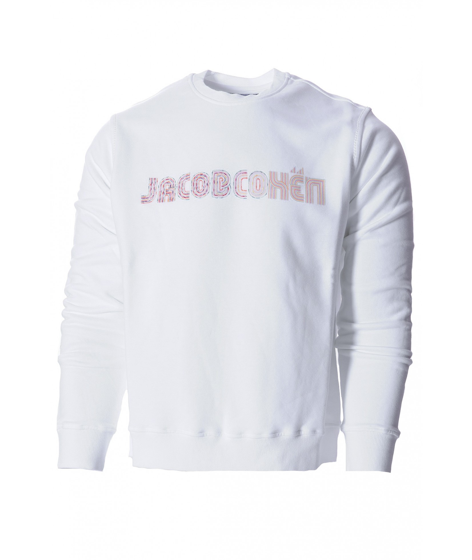 Jacob Cohën pull blanc (35607)