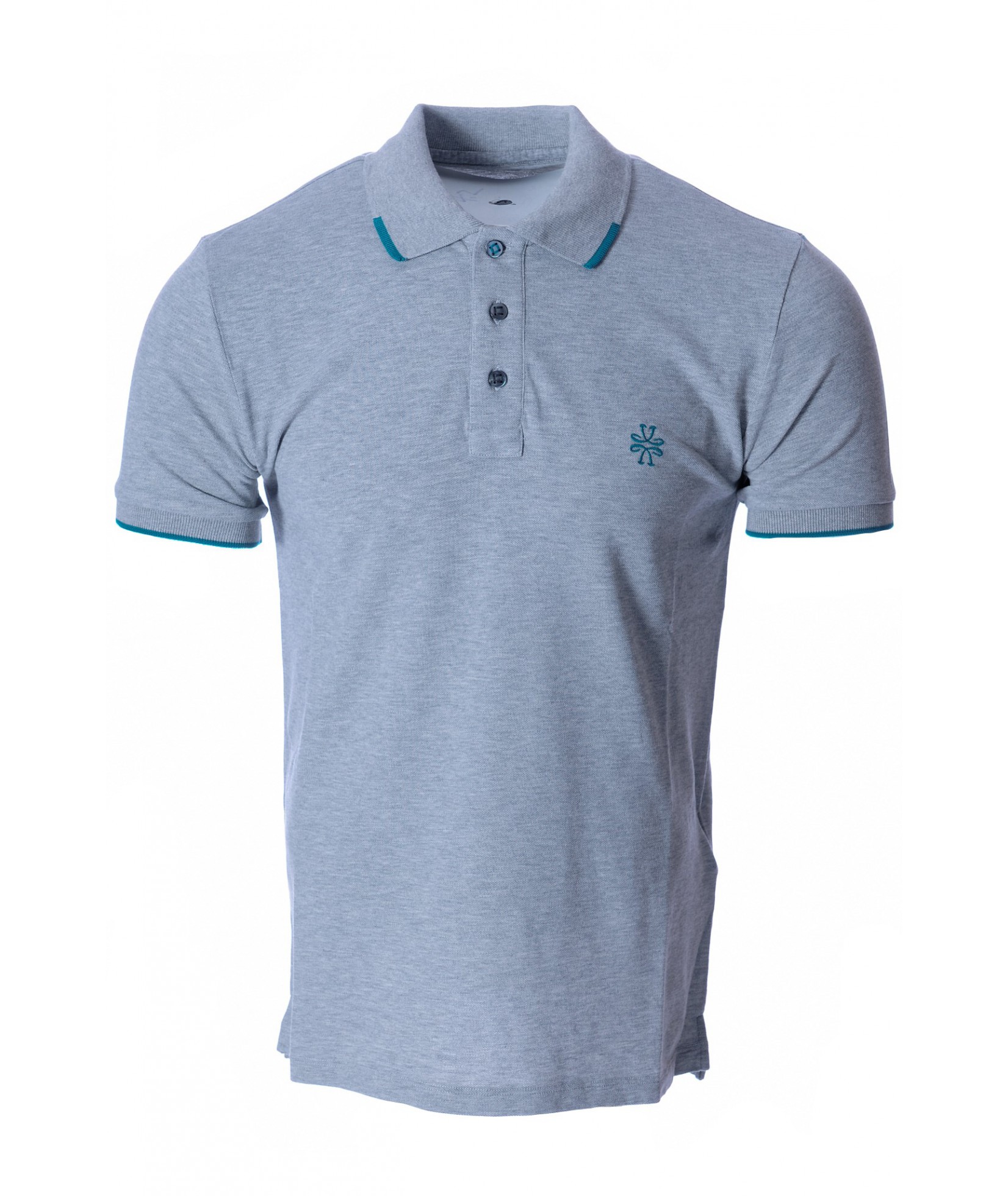 Jacob Cohën Polo shirt grey (35612)