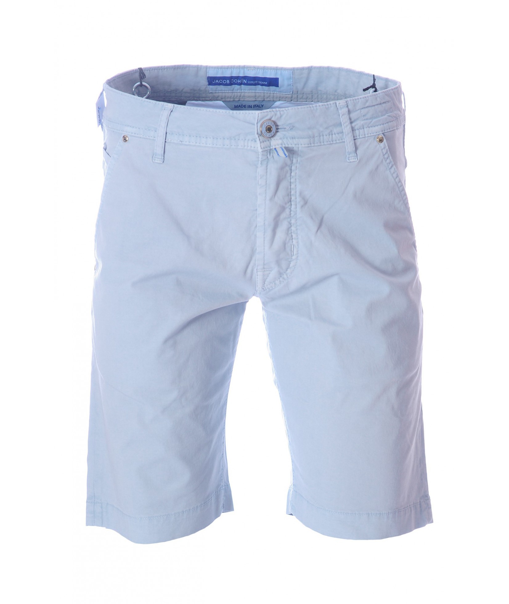 Jacob Cohen Short bleu gris (35625)