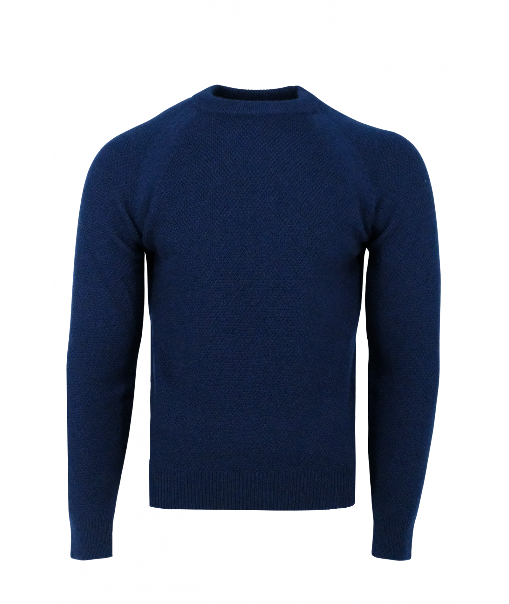 BLAUER WOLLPULLOVER (37958)