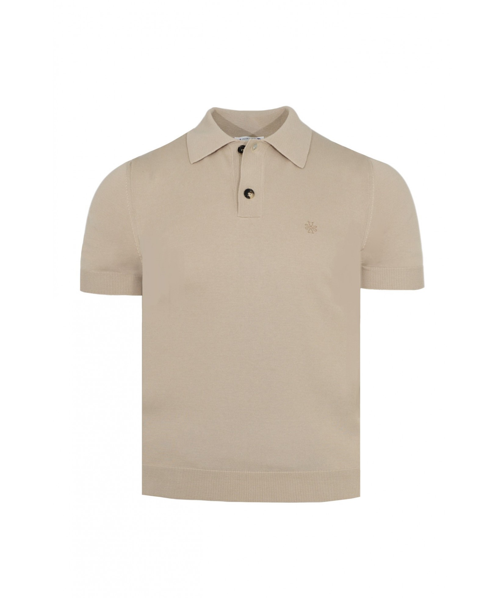 Jacob Cohën Polo shirt knitted sand X0006 D43 (40403)