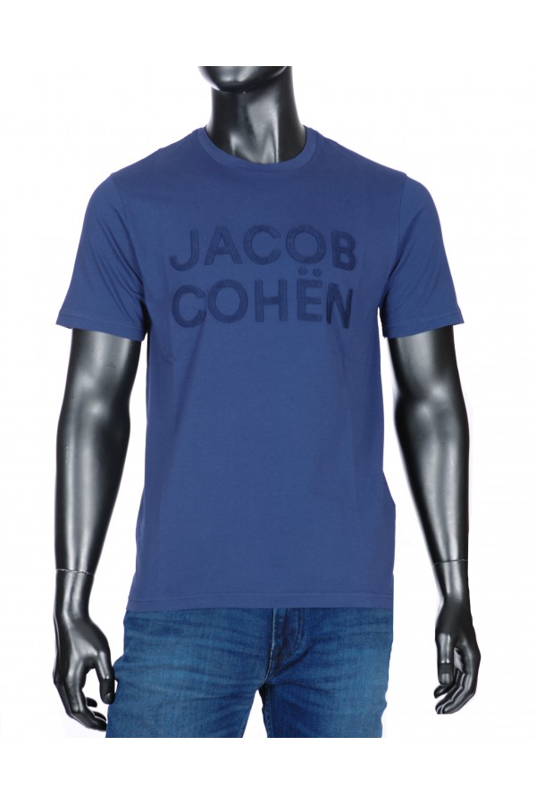 Jacob Cohen t-shirt bleu (33977)