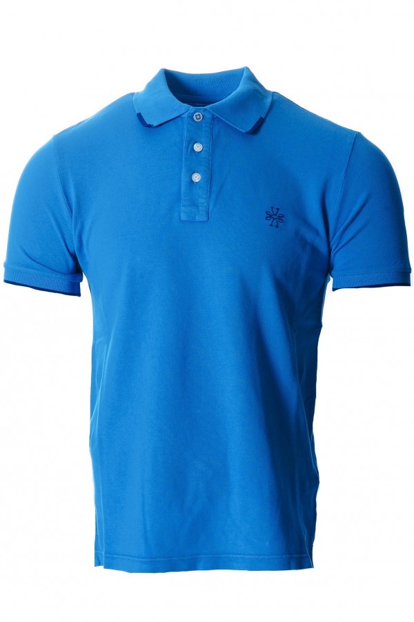 Jacob Cohën Polo shirt blauw (35618)