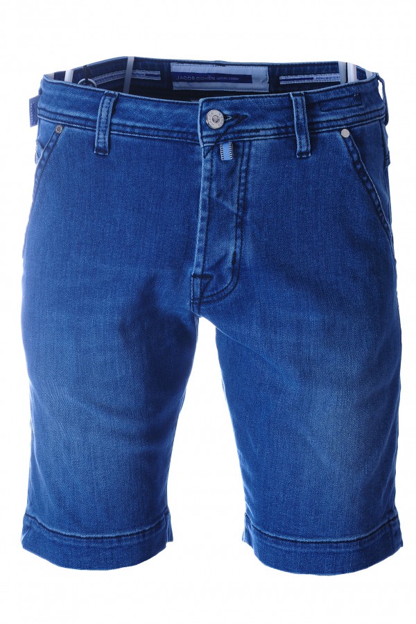 Jacob Cohen Short Jeans Bleu foncé (35629)