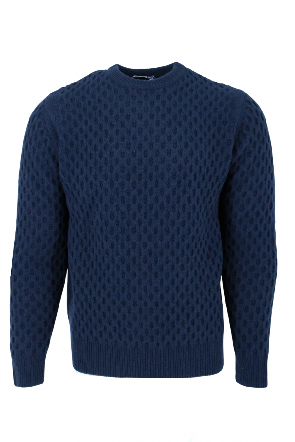 BLUE WOOL SWEATER (37960)