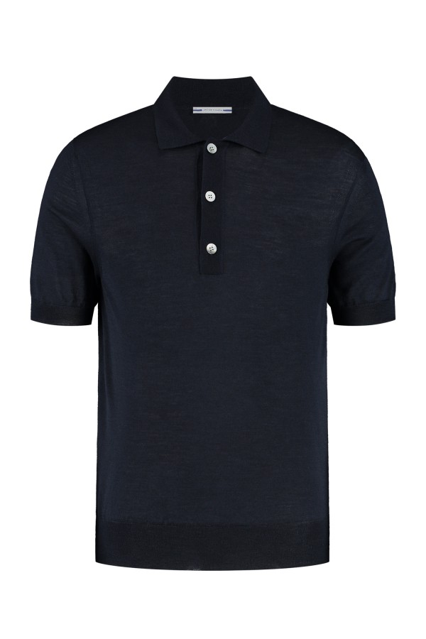 Jacob Cohën Silk-Blend Polo X0005 FL Y99 (40398)