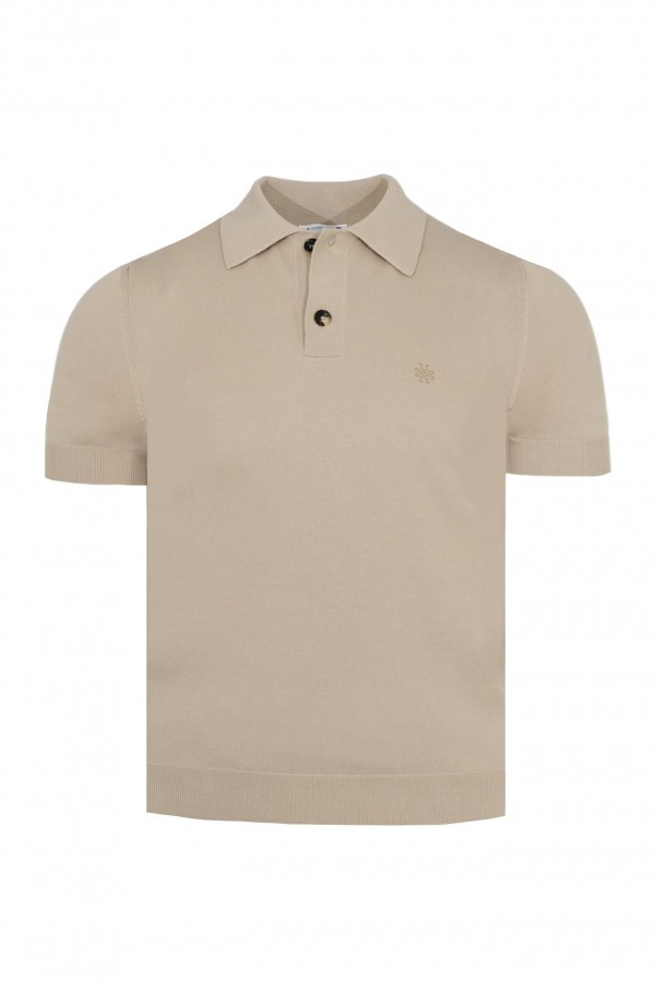 Jacob Cohën Polo shirt gebreid zand X0006 D43 (40403)
