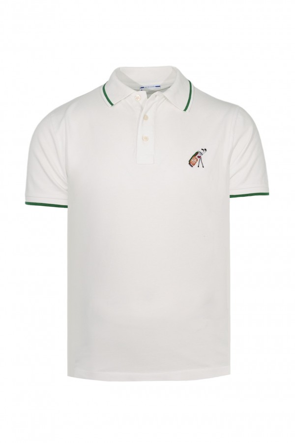 Jacob Cohën Polo shirt Golf Edition weiß  E2464 A00 (40416)