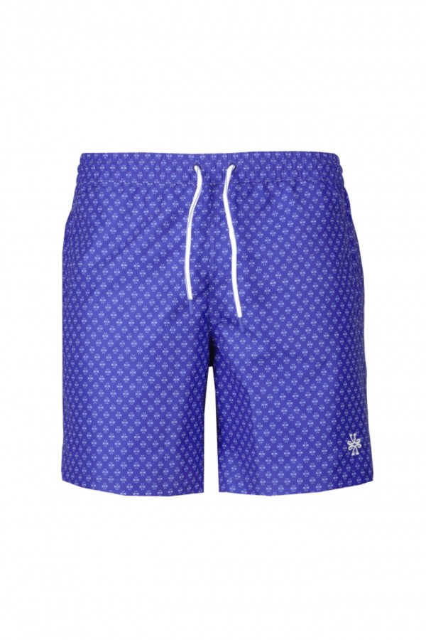 SWIM SHORTS WITH LOGO PRINT (38608)