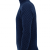 PULL COL MONTANT EN LAINE BLEU (37957), photo 2