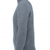 Grey wool high-neck sweater (37955), photo 2