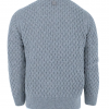 Pull col montant en laine gris (37955), photo 3