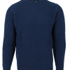 BLAUER WOLLPULLOVER (37960)