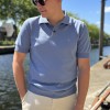 Jacob Cohën Polo shirt knitted blue X0006 W67 (40404), photo 4