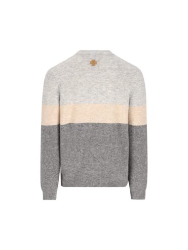 JACOB COHËN APRÈS-SKI INTARSIA SWEATER GRIJS (43341) JACOB COHËN APRÈS-SKI INTARSIA SWEATER GRIJS (43341)
