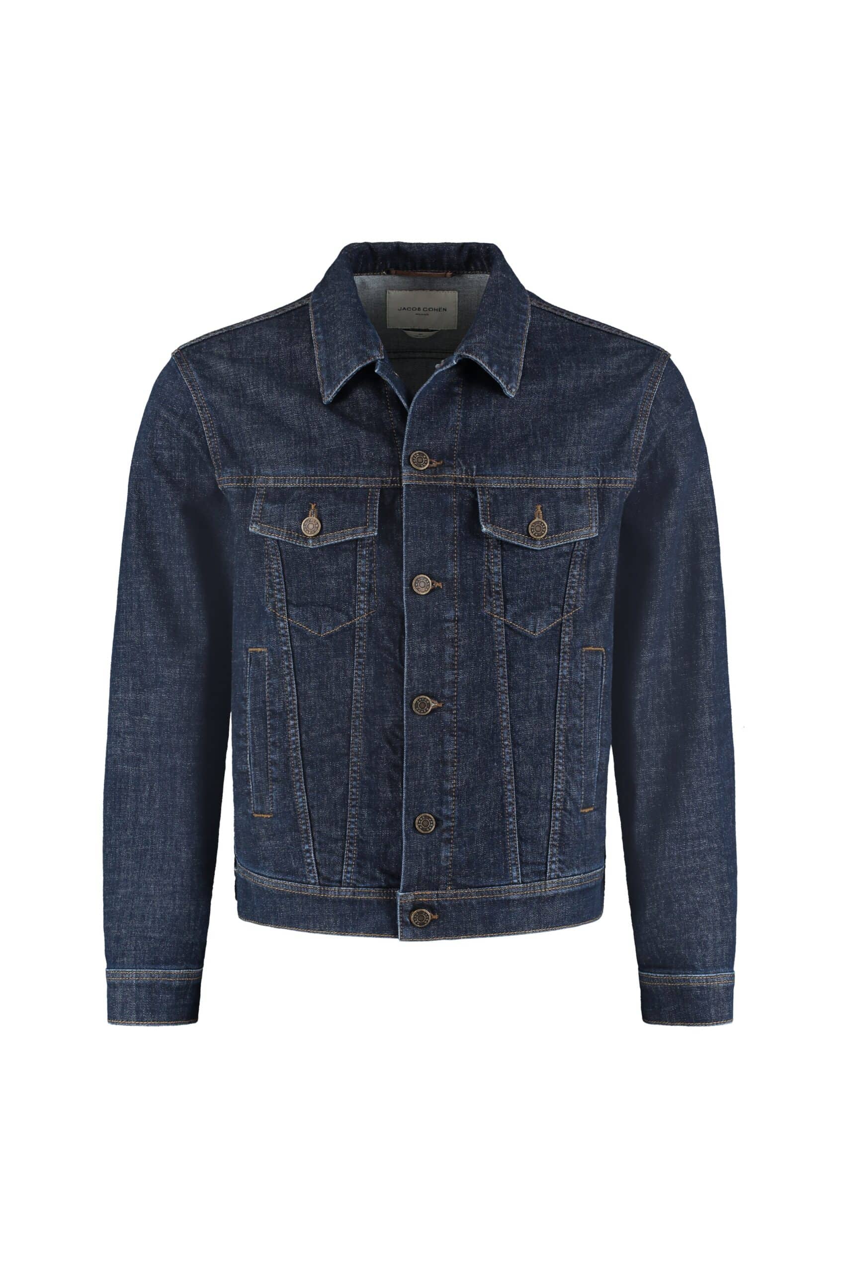 JACOB COHËN TRUCKER JACKET 蓝色 (43312) JACOB COHËN TRUCKER JACKET 蓝色 (43312)
