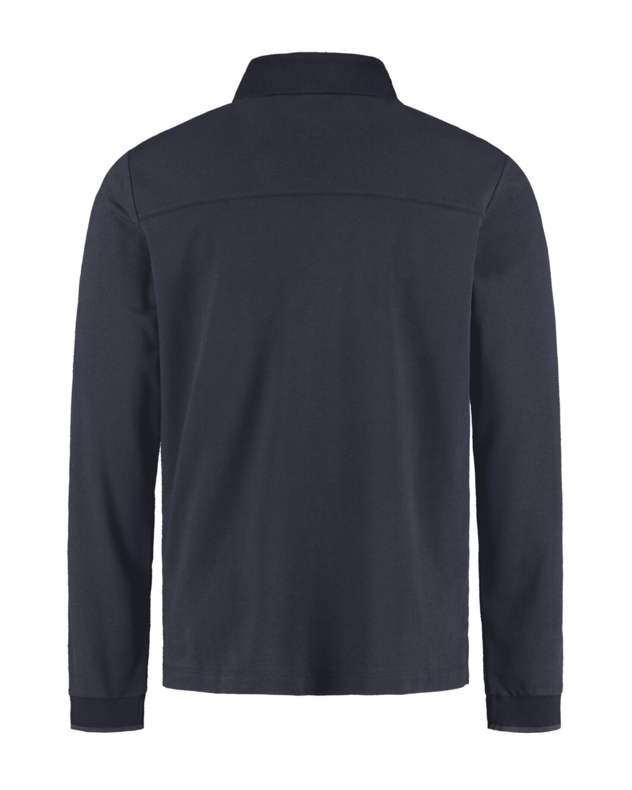 Jacob Cohën - Polo longsleeve blauw (43344) Jacob Cohën - Polo longsleeve blauw (43344)