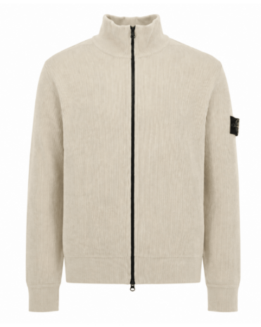 STONE ISLAND - Knitwear cardigan sand (43381)